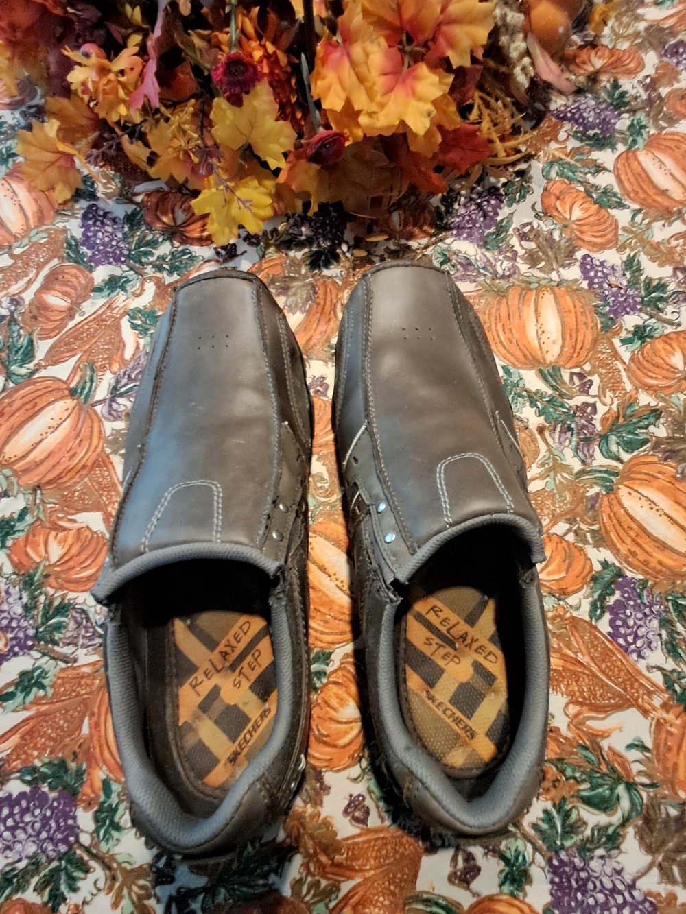 Skechers Men’s Casual Slip-On Shoes Relaxed Step Size 12